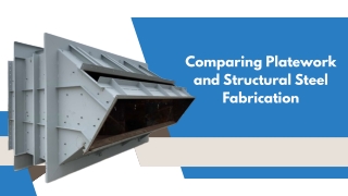 Custom Steel Structures and Components