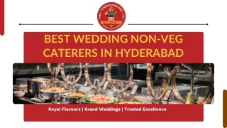 Best wedding non veg caterers in hyderabad.