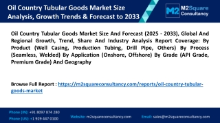 global oil country tubular goods market