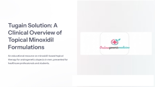 Get Tugain Minoxidil for Men Hair Routine – Online Generic Medicine