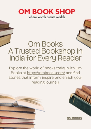 A Trusted Bookshop in India for Every Reader