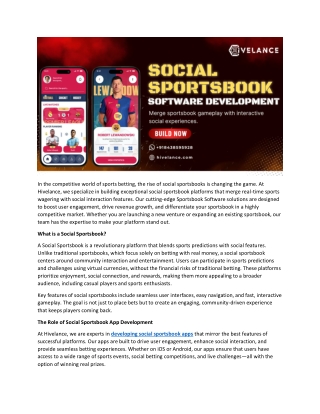 How Social Sportsbook Platforms Are Changing the Future of Online Sports Betting