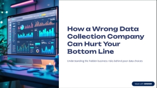 How a Wrong Data Collection Company Can Hurt Your Bottom Line