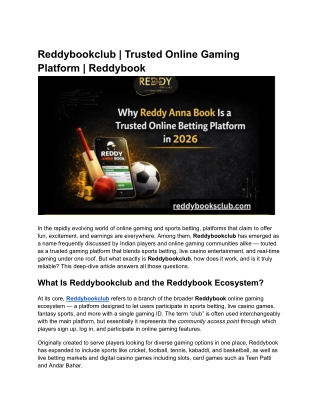 Reddybookclub _ Trusted Online Gaming Platform _ Reddybook (1)