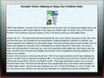 Kundert Volvo Helping to Keep Our Children Safe