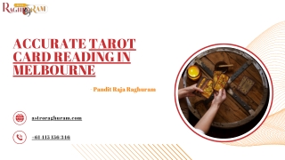 Accurate Tarot Card Reading in Melbourne By Raja Raghuram