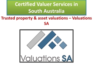 Certified Valuer Services – Trusted Property Valuations SA