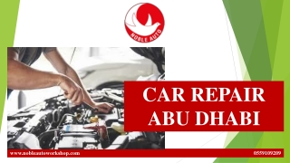 CAR REPAIR ABU DHABI