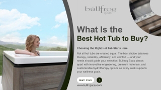 Swim Spa Prices | Bullfrog Spas