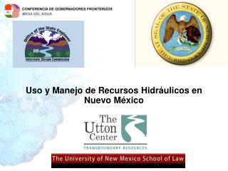 Uso y Manejo de Recursos Hidráulicos en Nuevo México