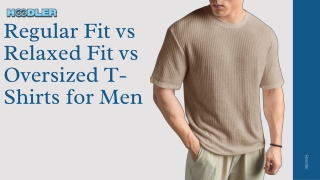 Regular Fit vs. Relaxed Fit vs. Oversized Choose Your Signature Cut