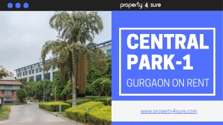 Central park 1 gurgaon on rent
