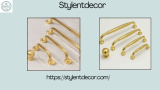 Unlacquered Brass Cabinet Pulls & Handles – Timeless Elegance