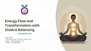 Chakra Balancing: Restore Energy, Harmony, and Inner Peace