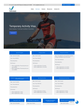 Temporary Activity Visa: Complete Applicant Guide