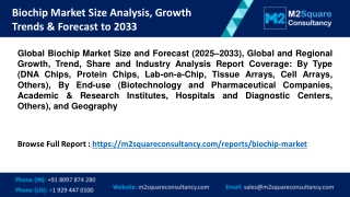 Biochip Market Size Analysis, Growth Trends & Forecast to 2033