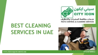 BEST CLEANING SERVICES IN UAE