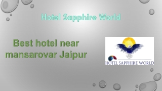 Best hotel near mansarovar Jaipur (1)