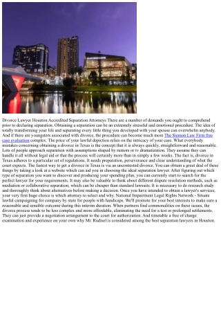 10 Suggestions For Picking The Right Separation Lawyer