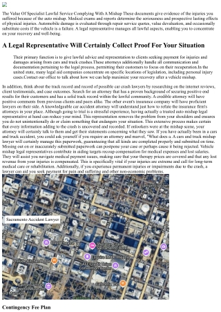 Do You Actually Need A Legal Representative After A Car Crash? Heres The Truth