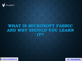 Best Microsoft Fabric Online Training | Microsoft Fabric Course