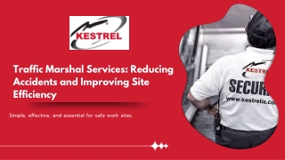 Traffic Marshal Services Reducing Accidents and Improving Site Efficiency