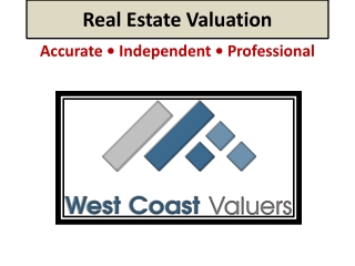 Real Estate Valuation Services | West Coast Valuers WA