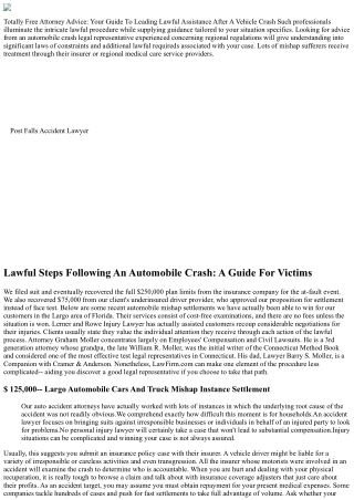 What Do Vehicle Crash Lawyers Do?