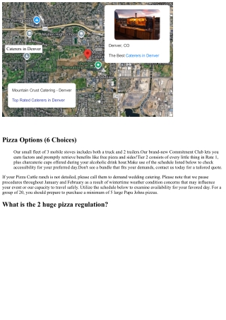 Wedding Food Catering