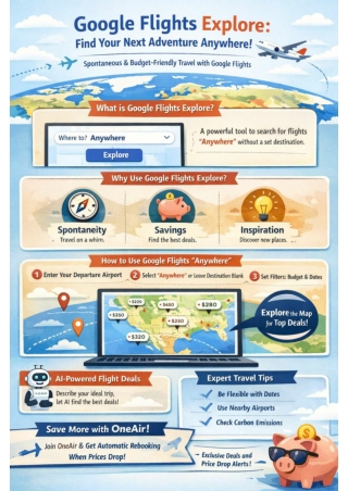 How to Use the Google Flights Explore Feature?