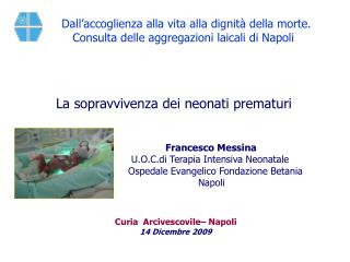 Curia Arcivescovile– Napoli 14 Dicembre 2009