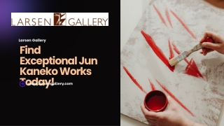 Find Exceptional Jun Kaneko Works Today!