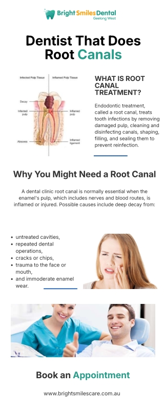 Dentist That Does Root Canals | Bright Smiles Dental