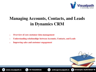 Dynamics CRM Online Training & CRM Courses