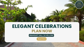 Affordable Banquet Hall in Vellore - AS Garden Villa