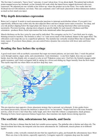 Injection Depth Explained: Precision Layering in Botox Treatments