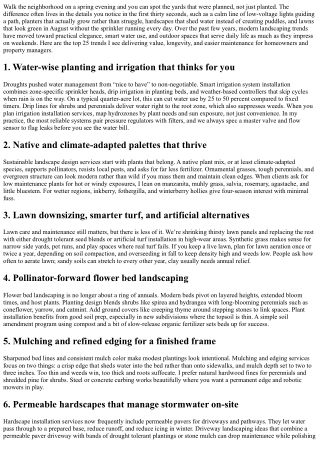 Top 25 Modern Landscaping Trends to Transform Your Outdoor Space