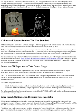 Singapore Web Design: Predictions from the Pros