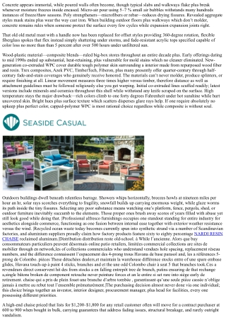 The Role of Seaside Casual Furniture in Outdoor Hospitality