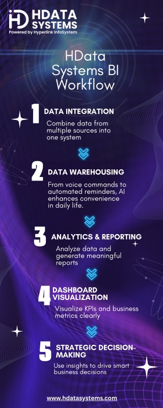 bi workflow Infographic