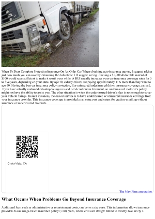 What Happens When An Auto Crash Insurance Claim Exceeds Insurance Limitations?