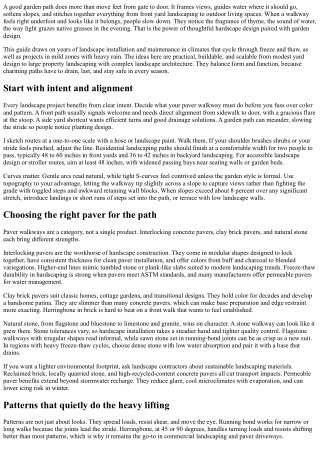 Paver Walkway Ideas for Charming Garden Paths