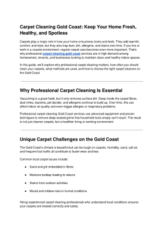 Expert Bond Cleaning Gold Coast for Final Inspections