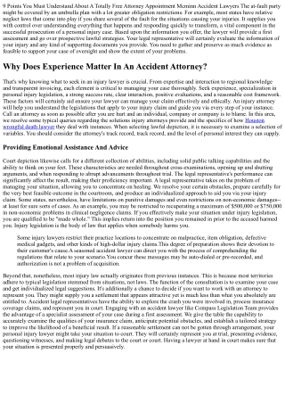 What To Look For In A Personal Injury Attorney? Top Pointers For Employing Ameri