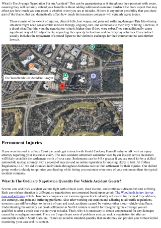 What Is The Ordinary Settlement For A Personal Injury?