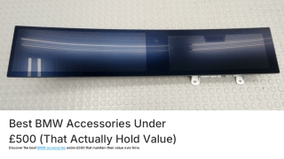 Best BMW Accessories Under £500 That Actually Hold Their Value By MT Auto parts
