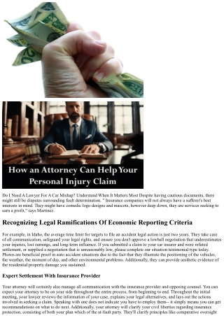 Do I Need A Lawyer For A Car Crash? Know When It Matters Most