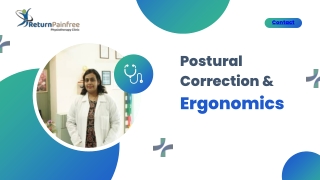 Postural Correction & Ergonomics