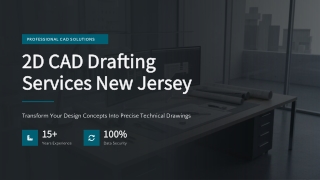 2D CAD Drafting Services New Jersey