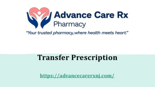 Transfer Prescription